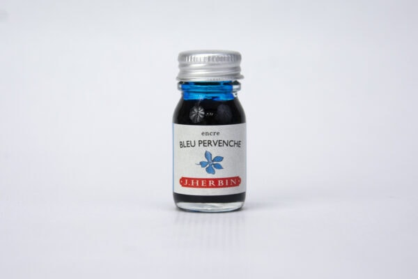 Botella de 10 ml de tinta Herbin color Bleu Pervenche