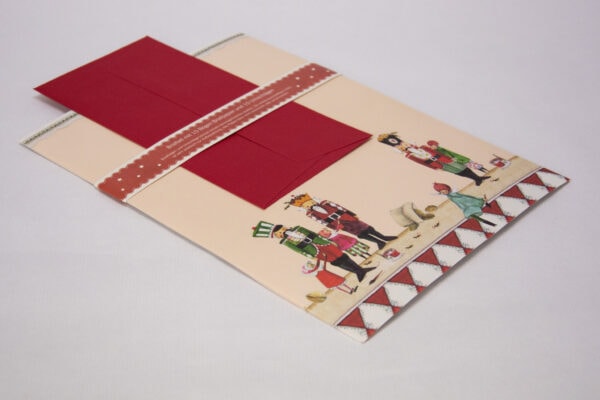 Papel de cartas con dibujo de Cascanueces